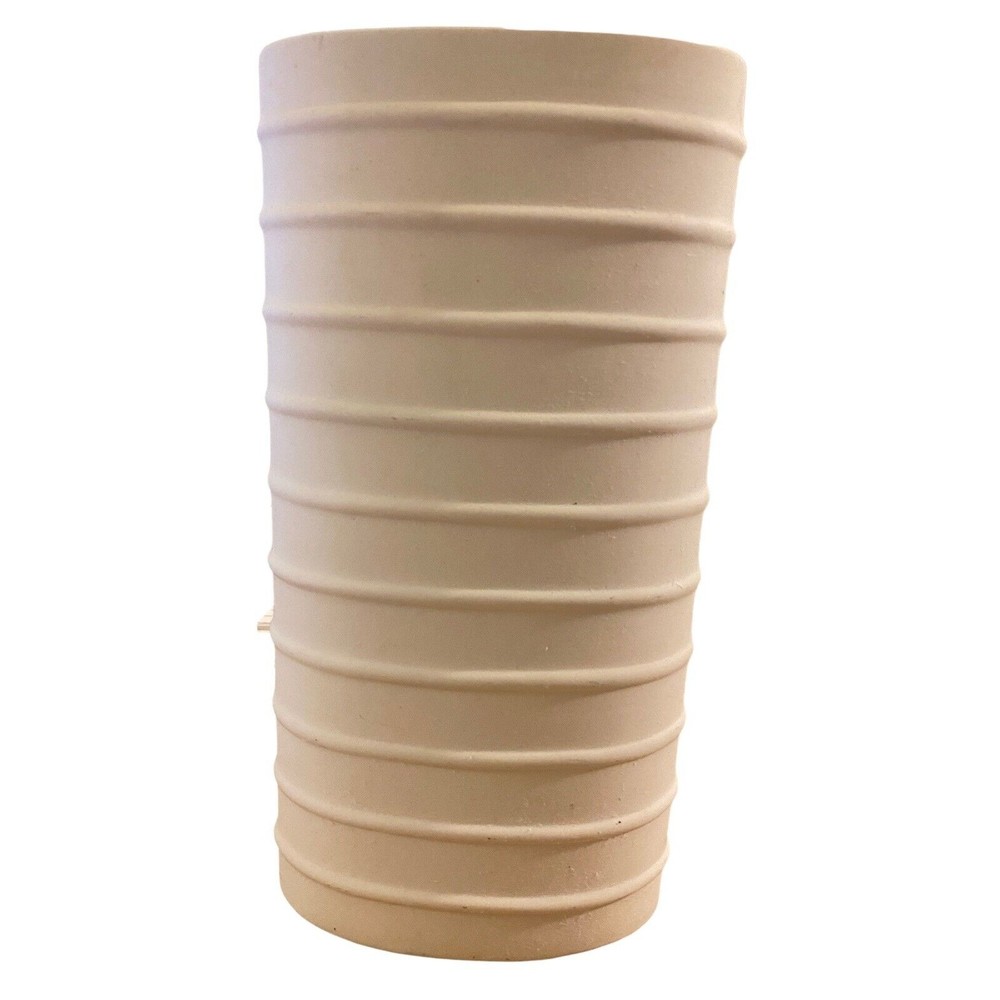 Vintage Tall Oval Industrial Style Vase by Modulus
